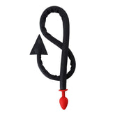 Devil Long Butt Plug Silicone